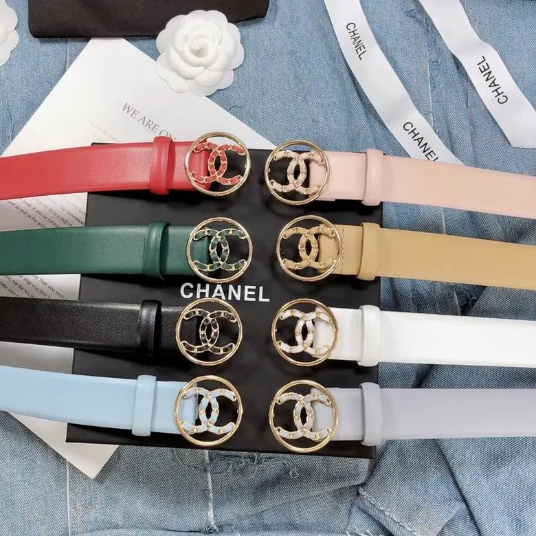 Chanel Belt 30mmX95-110cm 7D14